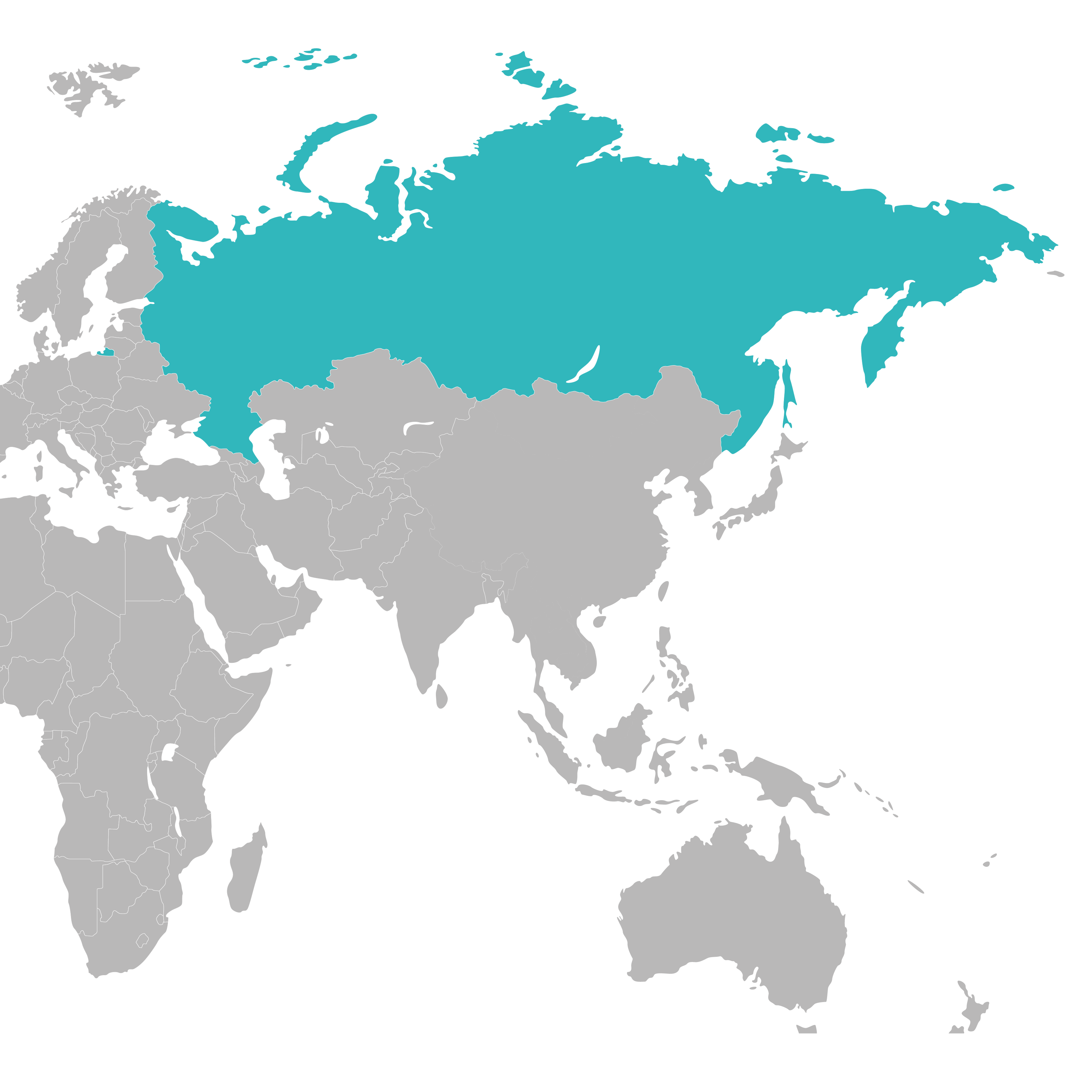 Cropped world map ru